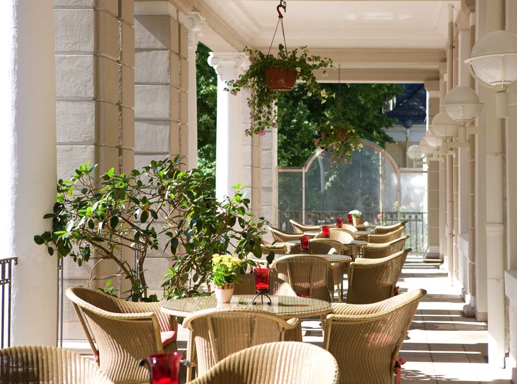 Steigenberger Hotel and Spa, Bad Pyrmont, Germany - restaurant Kurparkterrasse