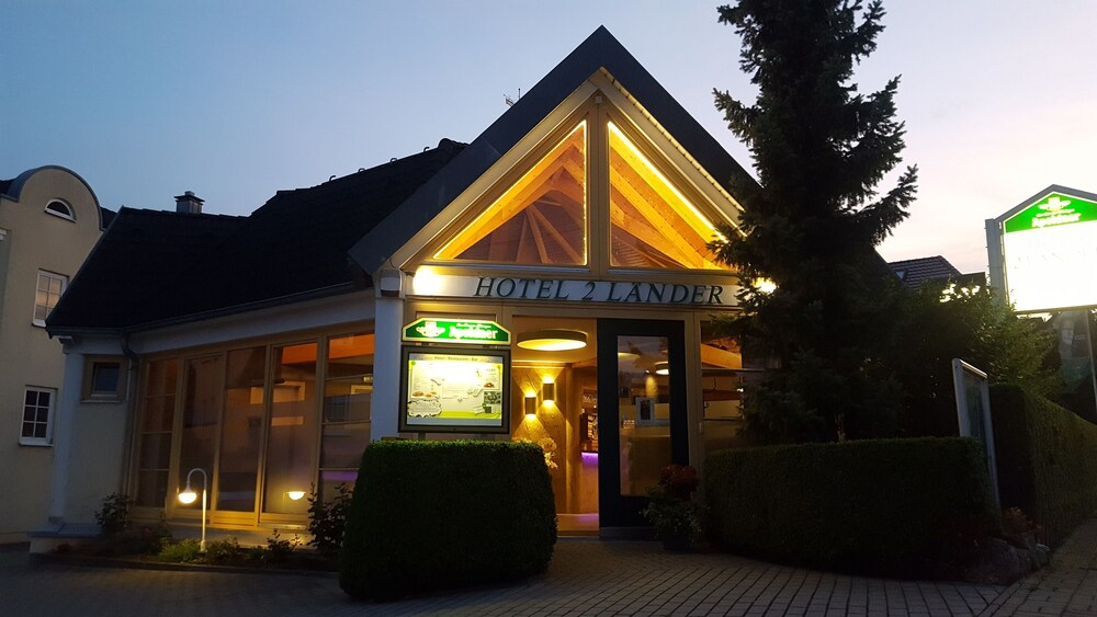 Hotel Front - Evening/Night