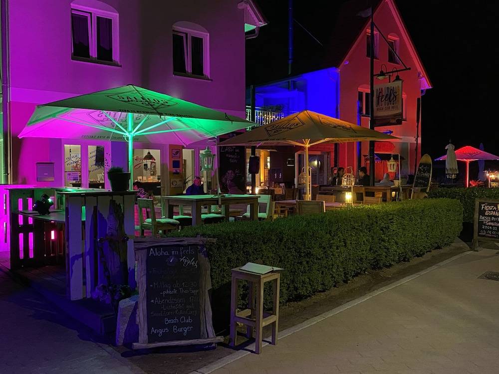 Front of property - evening/night