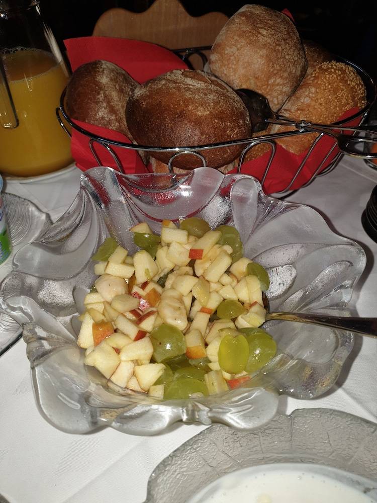 Breakfast buffet