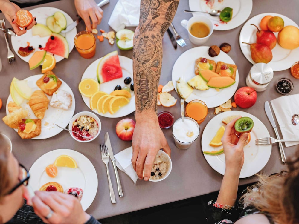 Breakfast area