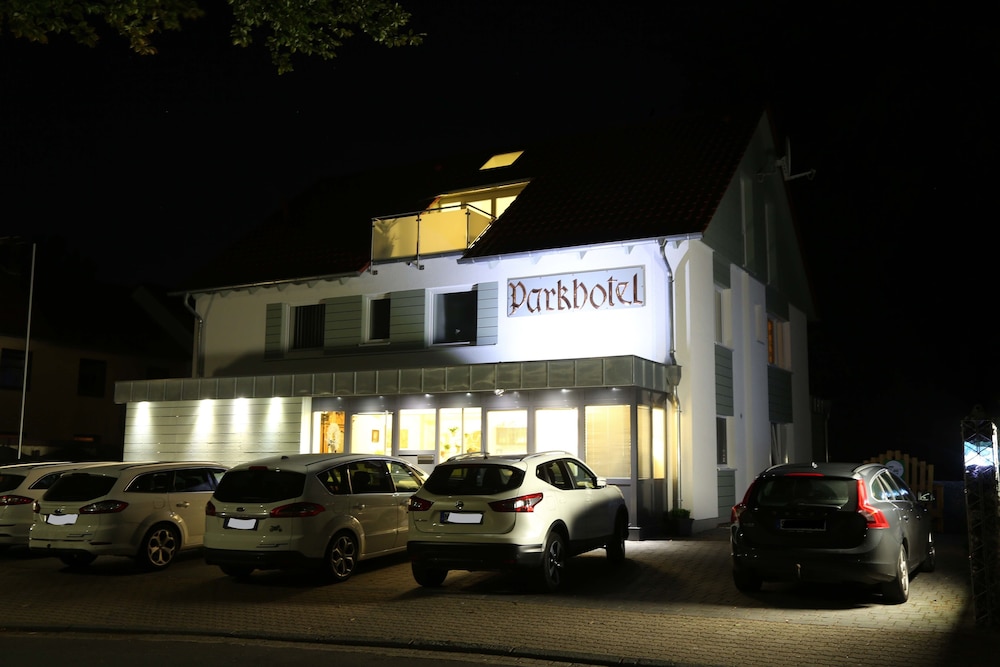 Front of property - evening/night