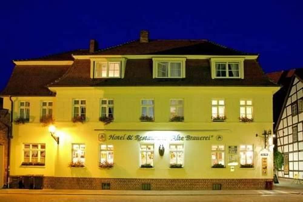 Front of property - evening/night
