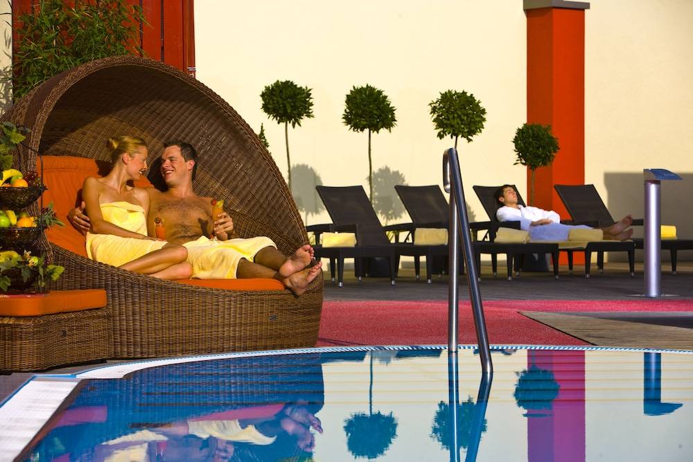 Rooftop pool