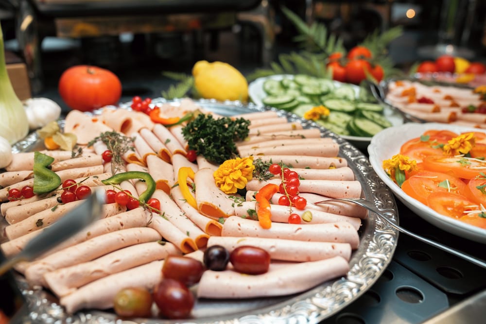 Breakfast buffet