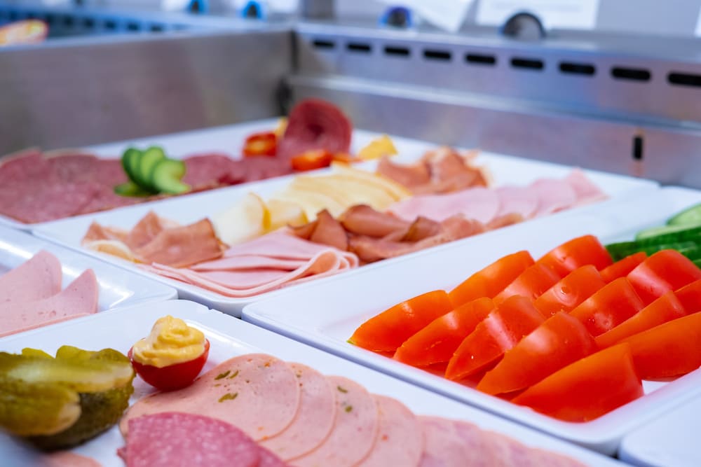 Breakfast buffet