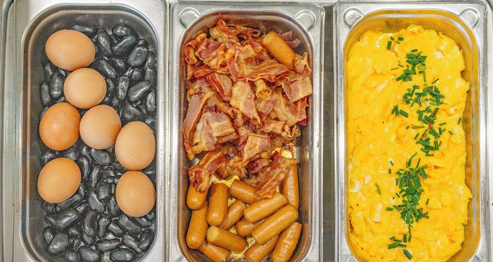 Breakfast buffet