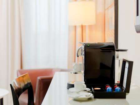 Nespresso Maschine for superiors and grand deluxe rooms