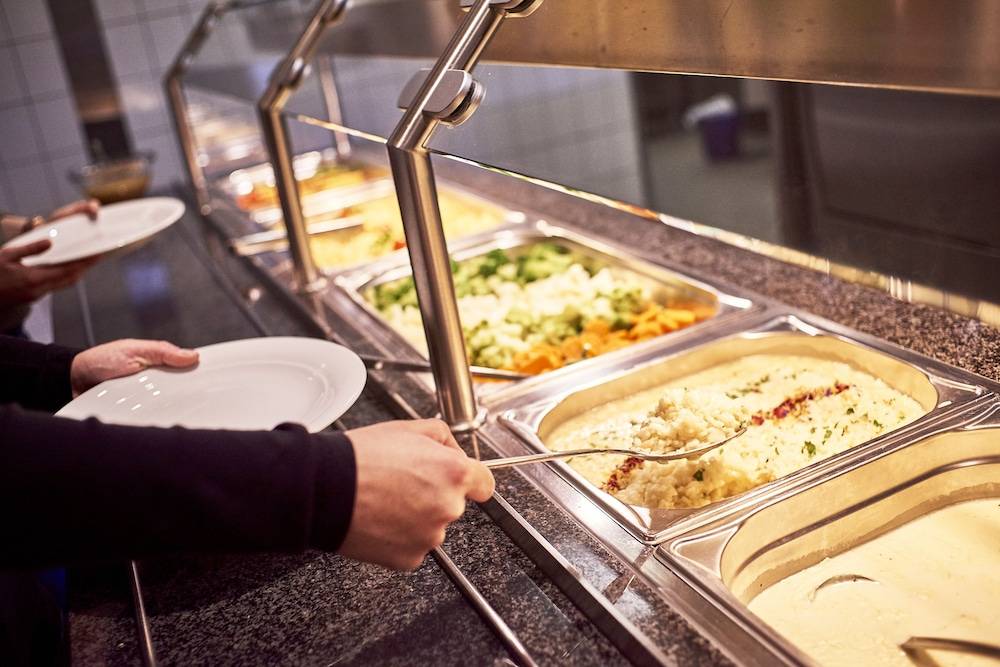 Breakfast buffet