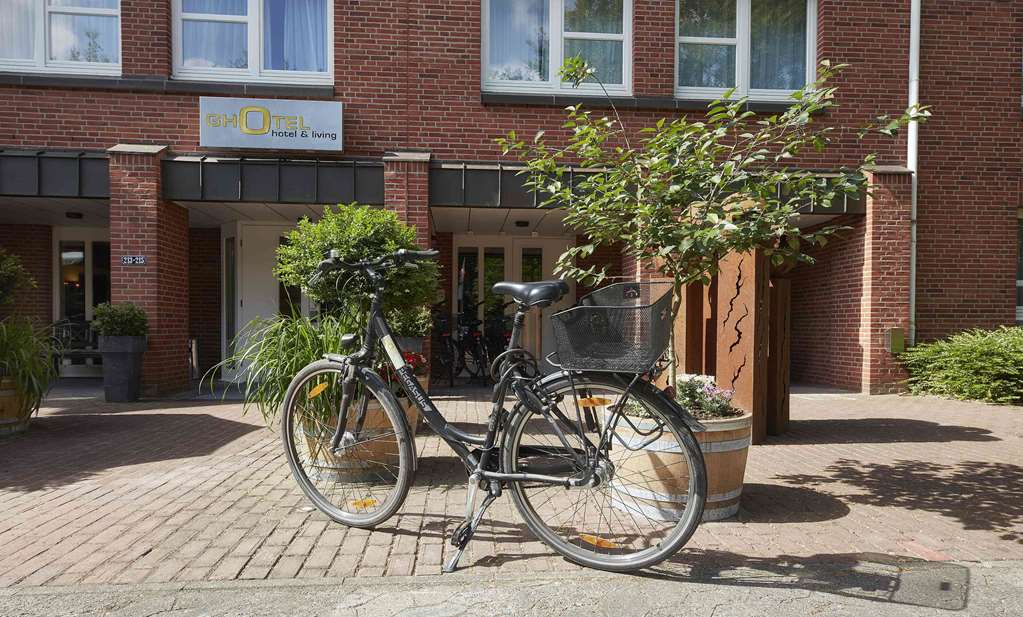 Au en mit Fahrrad