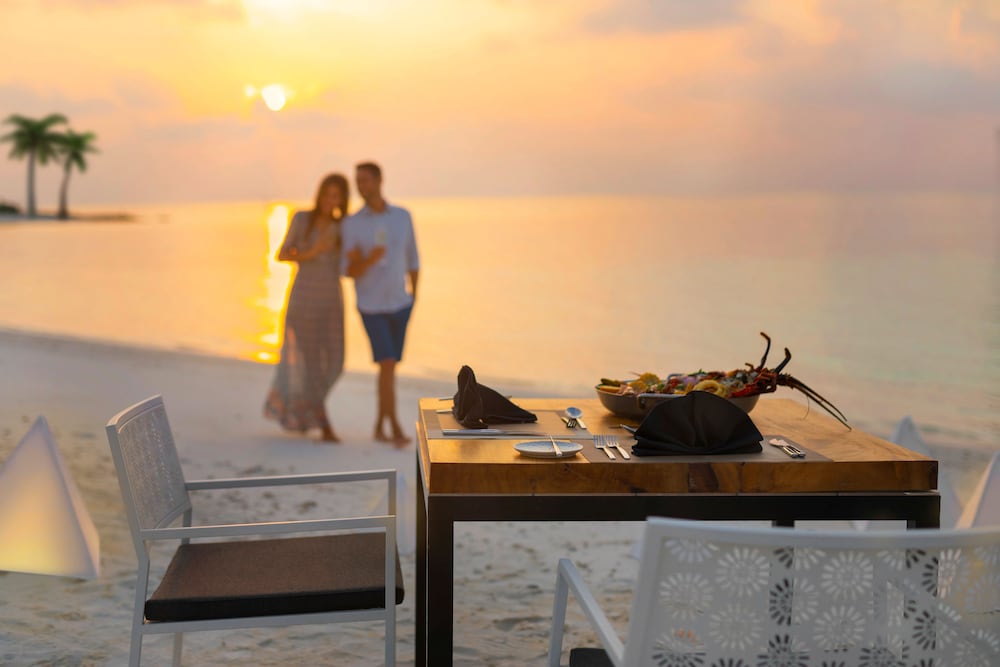 Couples dining