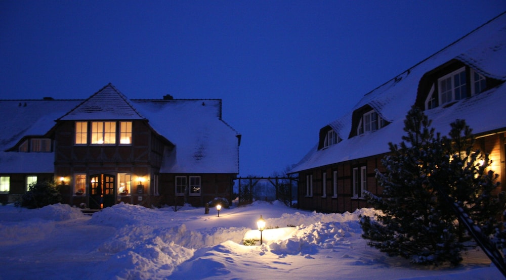 Front of property - evening/night