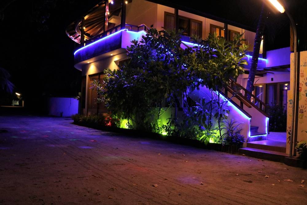 Front of property - evening/night