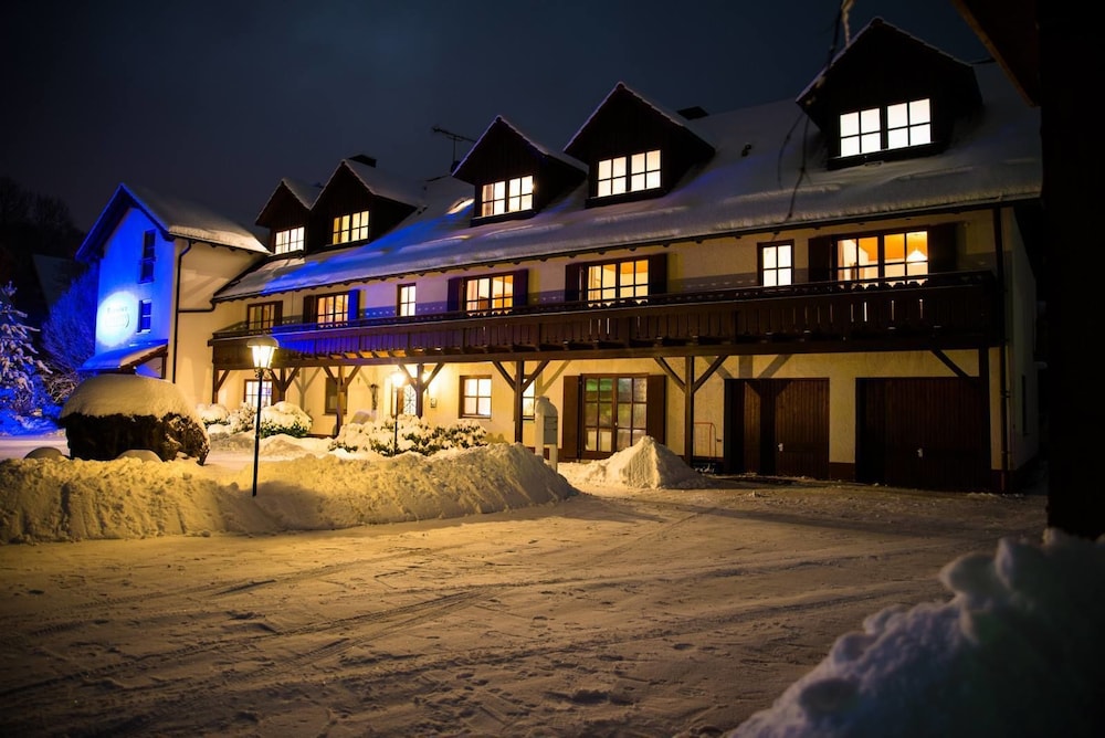 Front of property - evening/night