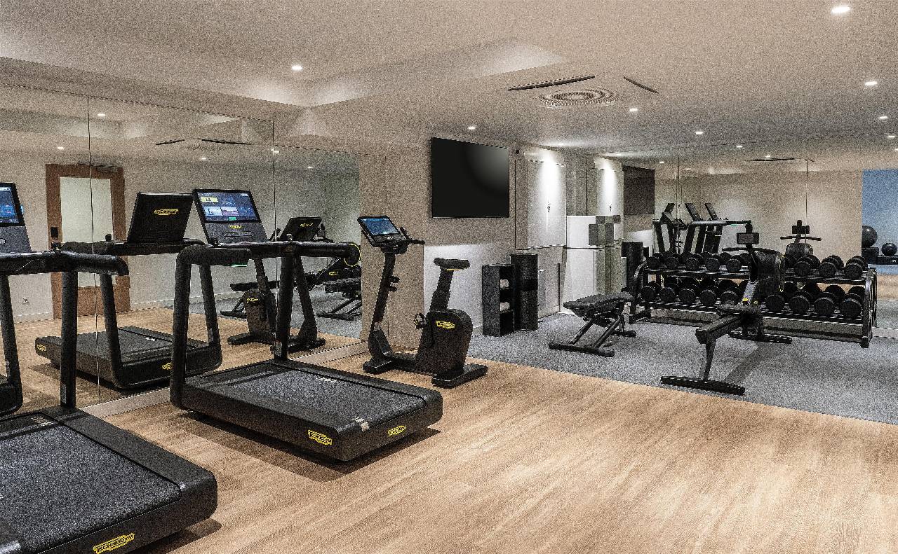 Health club fitness center gym