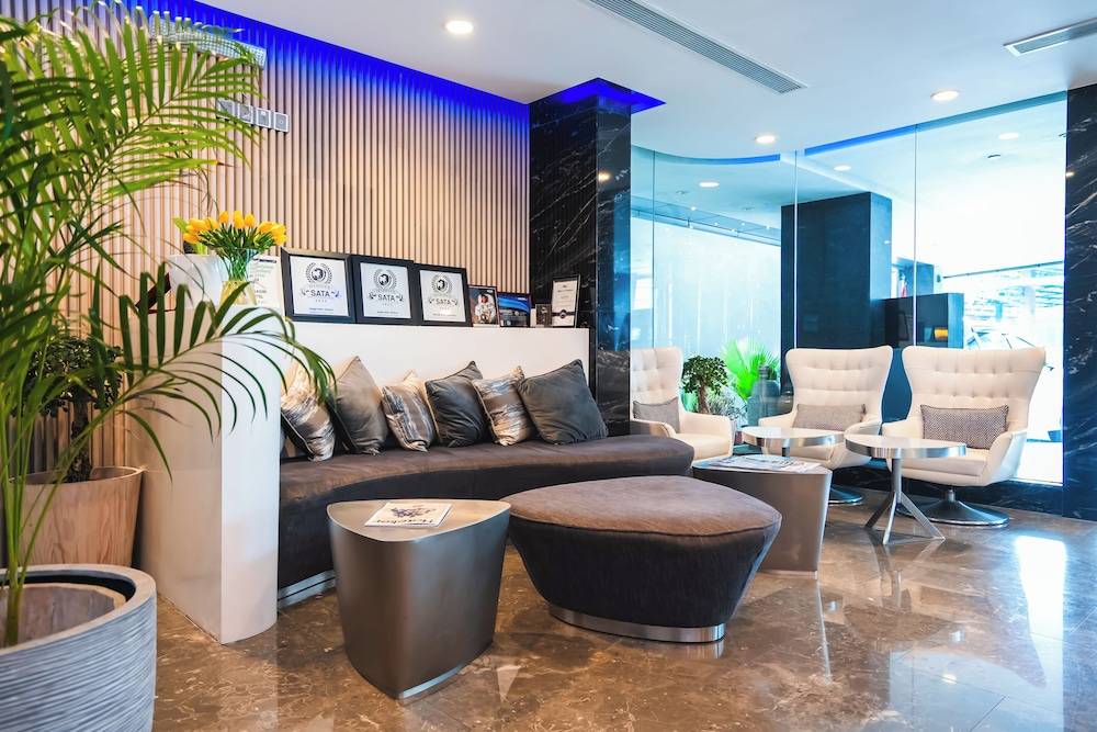 Lobby sitting area