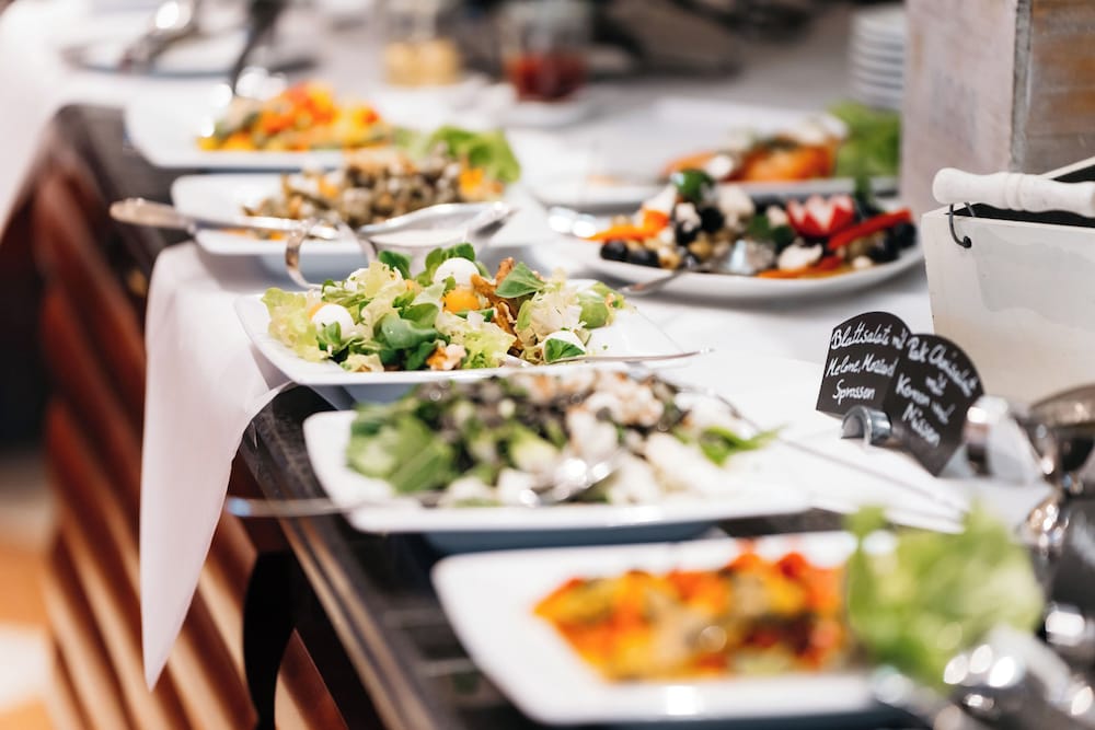 Breakfast buffet
