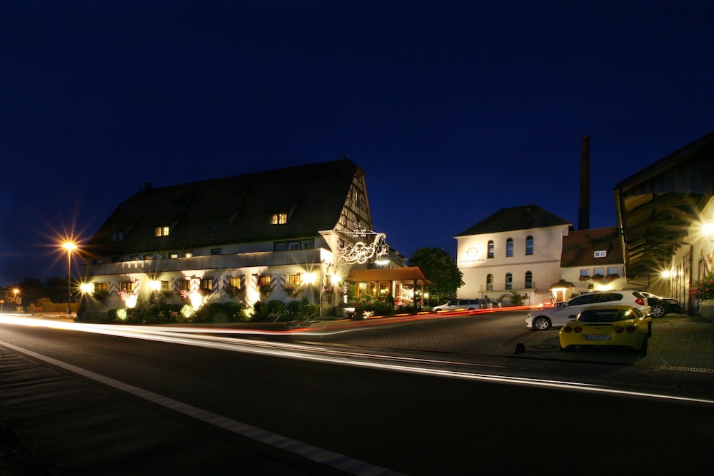 Front of property - evening/night
