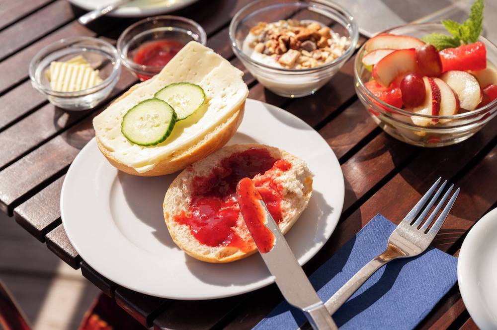 Breakfast buffet
